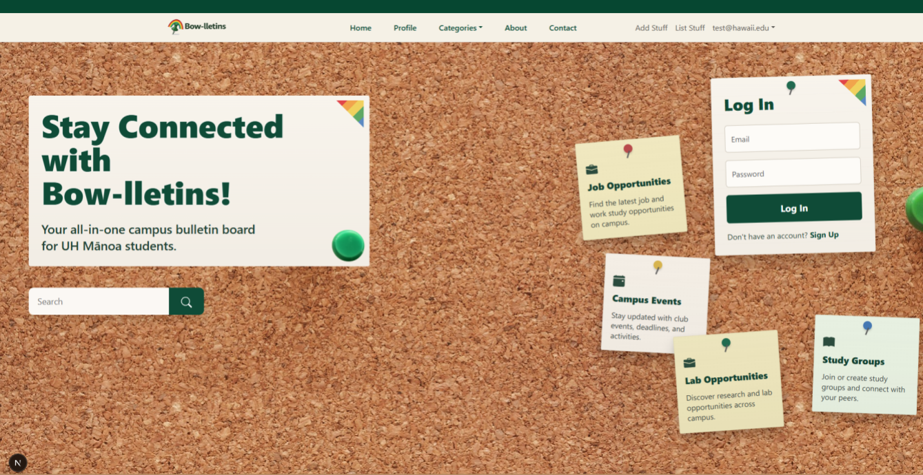 Landing Page