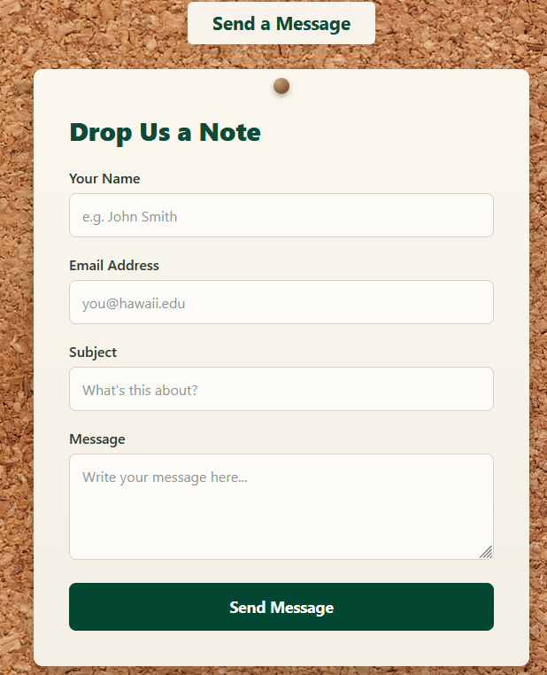 Contact Page
